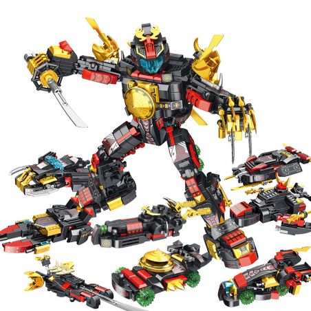 PanlosBrick 633070 Panlos Brick 633070 non  ĐÔ ĐỐC CHIẾN BINH 8 KẾT HỢP bộ đồ chơi xếp lắp ráp ghép mô hình Creator ADMIRAL WARRIOR Sáng Tạo 767 khối