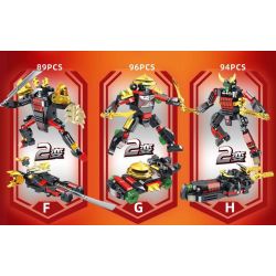 PanlosBrick 633070 Panlos Brick 633070 non  ĐÔ ĐỐC CHIẾN BINH 8 KẾT HỢP bộ đồ chơi xếp lắp ráp ghép mô hình Creator ADMIRAL WARRIOR Sáng Tạo 767 khối