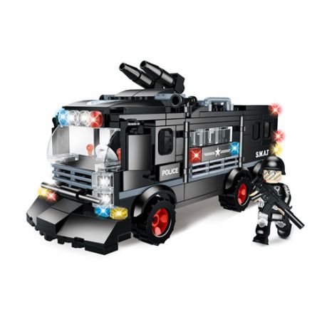 WOMA C0516 0516 non  XE VÒI RỒNG CHỐNG CHÁY NỔ MAMMOTH bộ đồ chơi xếp lắp ráp ghép mô hình City SWAT CORPS Thành Phố 279 khối