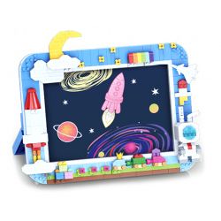 MOYU BLOCK MY97107 97107 non  KHUNG ẢNH PHI HÀNH GIA bộ đồ chơi xếp lắp ráp ghép mô hình Miscellaneous Lung Tung 618 khối