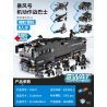 WOMA C0547 0547 non  XE BUÝT CHIẾN ĐẤU DI ĐỘNG TEMPEST bộ đồ chơi xếp lắp ráp ghép mô hình City SWAT CORPS Thành Phố 1092 khối