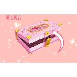 GUDI 9038 non  CUỐN SÁCH CHÙA HOA NHỎ bộ đồ chơi xếp lắp ráp ghép mô hình Yeloli 252 khối