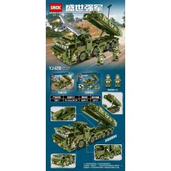 LWCK 90011 non  XE TÊN LỬA BỜ ĐỐI HẠM bộ đồ chơi xếp lắp ráp ghép mô hình Military Army YJ-12B ANTI-SHIP MISSILE Quân Sự Bộ Đội 568 khối