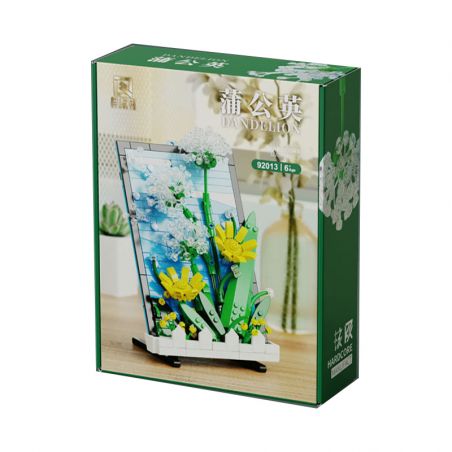 NOT  DANDELION 892195 QIZHILE 92013 xếp lắp ráp ghép mô hình BỒ CÔNG ANH Creator Expert Chuyên Gia Sáng Tạo