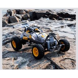 ONEBOT OBJSC40AIQI 40AIQI non  PHIÊN BẢN RC ĐUA SA MẠC bộ đồ chơi xếp lắp ráp ghép mô hình  DESERT RACING Kỹ Thuật Công Nghệ Cao Mô Hình Phương Tiện