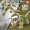 SX 9085 non  TRICERATOPS bộ đồ chơi xếp lắp ráp ghép mô hình DINOSAUR