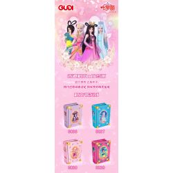 GUDI 9036 non  SÁCH MINI BUD FORT bộ đồ chơi xếp lắp ráp ghép mô hình Yeloli 238 khối