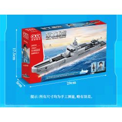 GUDI 20402 non  HẠNG NẶNG QUÂN SỰ TÀU SÂN BAY PHÚC KIẾN 4 TỔ HỢP KHU TRỤC HẠM TYPE 055 KHINH 056 ĐỔ BỘ 072A TIẾP TẾ 903A bộ đồ chơi xếp lắp ráp ghép mô hình Military Army Quân Sự Bộ Đội 692 khối