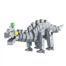 GUDI 60012 non  GREYMON CƠ KHÍ bộ đồ chơi xếp lắp ráp ghép mô hình Plants Vs Zombies Hoa Quả Nổi Giận 692 khối