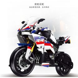 SHENZHEN RAEL ENTERTAINMENT 50040 non  BMW S1000RR. bộ đồ chơi xếp lắp ráp ghép mô hình  Kỹ Thuật Công Nghệ Cao Mô Hình Phương Tiện 826 khối
