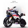 SHENZHEN RAEL ENTERTAINMENT 50040 non  BMW S1000RR. bộ đồ chơi xếp lắp ráp ghép mô hình  Kỹ Thuật Công Nghệ Cao Mô Hình Phương Tiện 826 khối