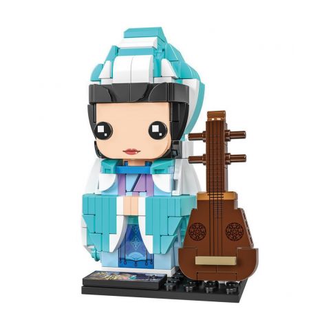 CAYI 10076 non  LẠC YÊN VƯƠNG CHIÊU QUÂN bộ đồ chơi xếp lắp ráp ghép mô hình 255 khối