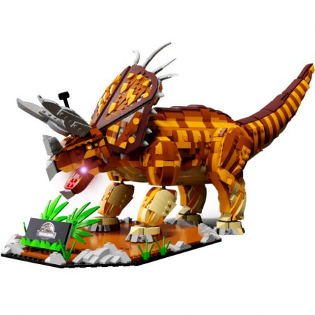 GAOMISI T2013 2013 non  TRICERATOPS. bộ đồ chơi xếp lắp ráp ghép mô hình Jurassic World Thế Giới Khủng Long 2116 khối