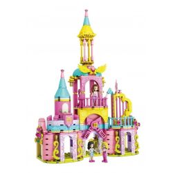 WOMA C0231 0231 non  LÂU ĐÀI ANGEL PHILHARMONIC bộ đồ chơi xếp lắp ráp ghép mô hình Girl Con Gái 395 khối