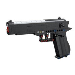 Kazi KY88001 88001 non  SÚNG NGẮN BERRETTA 92 bộ đồ chơi xếp lắp ráp ghép mô hình Gun BERETTA92 PISTOL 353 khối