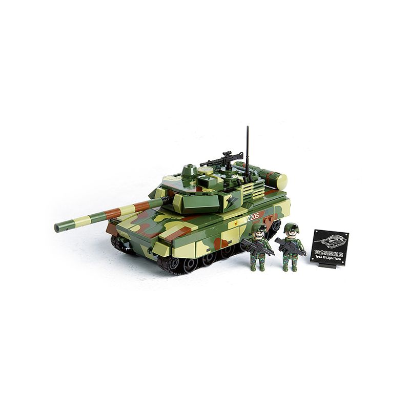 GUDI 20404 non  VŨ KHÍ HẠNG NẶNG QUÂN SỰ XE TĂNG NHẸ TYPE 15 bộ đồ chơi xếp lắp ráp ghép mô hình Military Army TYPE 15 LIGHT TANK Quân Sự Bộ Đội 357 khối
