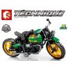 SEMBO 701010 non  XE MÔ TÔ BOBBER bộ đồ chơi xếp lắp ráp ghép mô hình  TECHNIQUE Kỹ Thuật Công Nghệ Cao Mô Hình Phương Tiện 444 khối