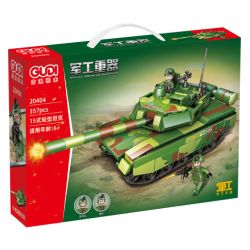 GUDI 20404 non  VŨ KHÍ HẠNG NẶNG QUÂN SỰ XE TĂNG NHẸ TYPE 15 bộ đồ chơi xếp lắp ráp ghép mô hình Military Army TYPE 15 LIGHT TANK Quân Sự Bộ Đội 357 khối