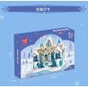 MouldKing 11008 Mould King 11008 non  CUNG ĐIỆN BÔNG TUYẾT bộ đồ chơi xếp lắp ráp ghép mô hình SNOW PALACE 1096 khối