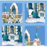 MouldKing 11008 Mould King 11008 non  CUNG ĐIỆN BÔNG TUYẾT bộ đồ chơi xếp lắp ráp ghép mô hình SNOW PALACE 1096 khối