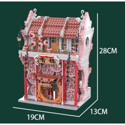 KAIYU K86116 86116 non  NGÔI NHÀ NGÀN Ô bộ đồ chơi xếp lắp ráp ghép mô hình 1039 khối