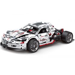 BRICKCOOL KC010 non  ĐUA XE CÔNG NGHỆ bộ đồ chơi xếp lắp ráp ghép mô hình Racers FLAME KINGKONG Đua Tốc Độ 1995 khối