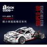 BRICKCOOL KC010 non  ĐUA XE CÔNG NGHỆ bộ đồ chơi xếp lắp ráp ghép mô hình Racers FLAME KINGKONG Đua Tốc Độ 1995 khối