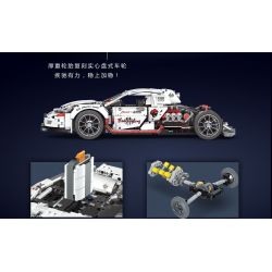 BRICKCOOL KC010 non  ĐUA XE CÔNG NGHỆ bộ đồ chơi xếp lắp ráp ghép mô hình Racers FLAME KINGKONG Đua Tốc Độ 1995 khối