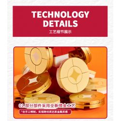 X AREA-X AX0002 0002 non  HOO NGẮN bộ đồ chơi xếp lắp ráp ghép mô hình LUCKY TIGER