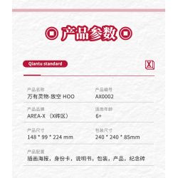 X AREA-X AX0002 0002 non  HOO NGẮN bộ đồ chơi xếp lắp ráp ghép mô hình LUCKY TIGER