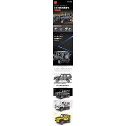 MorkModel 023003-1 023003-2 023003-3 023003-4 Mork Model 023003-1 023003-2 023003-3 023003-4 REBRICKABLE MOC-46049 46049 MOC46049 non  MERCEDES BENZ AMG G63 1:12 tỷ lệ 1:12 bộ đồ chơi xếp lắp ráp ghép mô hình  Kỹ Thuật Công Nghệ Cao Mô Hình Phương Tiện 1629 khối