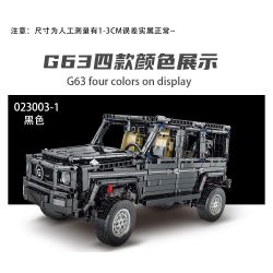 MorkModel 023003-1 023003-2 023003-3 023003-4 Mork Model 023003-1 023003-2 023003-3 023003-4 REBRICKABLE MOC-46049 46049 MOC46049 non  MERCEDES BENZ AMG G63 1:12 tỷ lệ 1:12 bộ đồ chơi xếp lắp ráp ghép mô hình  Kỹ Thuật Công Nghệ Cao Mô Hình Phương Tiện 1629 khối