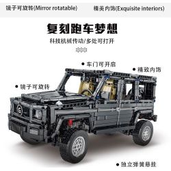 MorkModel 023003-1 023003-2 023003-3 023003-4 Mork Model 023003-1 023003-2 023003-3 023003-4 REBRICKABLE MOC-46049 46049 MOC46049 non  MERCEDES BENZ AMG G63 1:12 tỷ lệ 1:12 bộ đồ chơi xếp lắp ráp ghép mô hình  Kỹ Thuật Công Nghệ Cao Mô Hình Phương Tiện 1629 khối