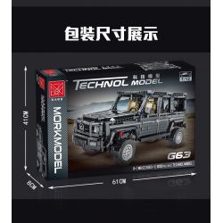 MorkModel 023003-1 023003-2 023003-3 023003-4 Mork Model 023003-1 023003-2 023003-3 023003-4 REBRICKABLE MOC-46049 46049 MOC46049 non  MERCEDES BENZ AMG G63 1:12 tỷ lệ 1:12 bộ đồ chơi xếp lắp ráp ghép mô hình  Kỹ Thuật Công Nghệ Cao Mô Hình Phương Tiện 1629 khối