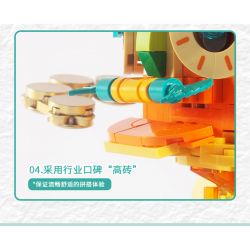 X AREA-X AX0001 0001 non  CÂY THÔNG HOO bộ đồ chơi xếp lắp ráp ghép mô hình HAPPY TIGER