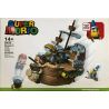 NOT  BOWSER'S AIRSHIP 71391 99036 xếp lắp ráp ghép mô hình KHÍ CẦU CỦA BOWSER Super Mario Thợ Sửa Ống Nước 1152 khối