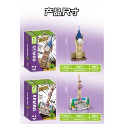 SEMBO 610006 non  NAM CHÂM TỦ LẠNH SÁNG TẠO TAJ MAHAL bộ đồ chơi xếp lắp ráp ghép mô hình Fridge Refrigerator Magnets FRIDGE MAGNETS Nam Châm Dính Tủ Lạnh 70 khối