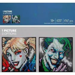 NOT  JIM LEE BATMAN COLLECTION 31205 61207 xếp lắp ráp ghép mô hình BỘ SƯU TẬP NGƯỜI DƠI CỦA JIM LEE BATMAN Art 4167 khối