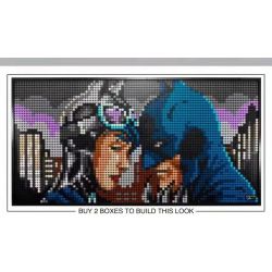 NOT  JIM LEE BATMAN COLLECTION 31205 61207 xếp lắp ráp ghép mô hình BỘ SƯU TẬP NGƯỜI DƠI CỦA JIM LEE BATMAN Art 4167 khối