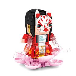 SEMBO 609004 non  GIÓ NỔI Ở LẠC DƯƠNG CHÀNG TRAI PHÉP THUẬT CÔ GÁI ĐOM ĐÓM LI YING bộ đồ chơi xếp lắp ráp ghép mô hình 228 khối