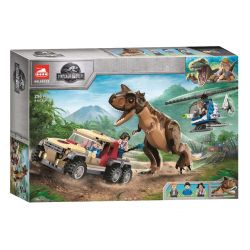 NOT  CARNOTAURUS DINOSAUR CHASE 76941 LARI BELA 60133 xếp lắp ráp ghép mô hình CUỘC RƯỢT ĐUỔI KHỦNG LONG CARNOTAURUS SĂN Jurassic World Thế Giới Khủng Long 240 khối