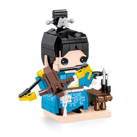 SEMBO 609003 non  GIÓ NỔI Ở LẠC DƯƠNG CẬU BÉ PHÉP THUẬT PEI KUN bộ đồ chơi xếp lắp ráp ghép mô hình 250 khối