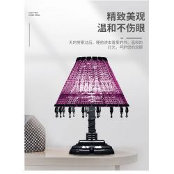 MorkModel 031021 Mork Model 031021 non  ĐÈN BÀN HÌNH THANG CỔ ĐIỂN bộ đồ chơi xếp lắp ráp ghép mô hình Creator TABLE LAMP Sáng Tạo 900 khối