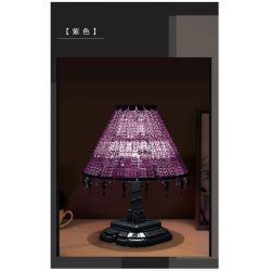 MorkModel 031021 Mork Model 031021 non  ĐÈN BÀN HÌNH THANG CỔ ĐIỂN bộ đồ chơi xếp lắp ráp ghép mô hình Creator TABLE LAMP Sáng Tạo 900 khối