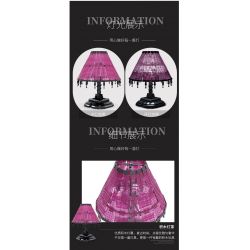 MorkModel 031021 Mork Model 031021 non  ĐÈN BÀN HÌNH THANG CỔ ĐIỂN bộ đồ chơi xếp lắp ráp ghép mô hình Creator TABLE LAMP Sáng Tạo 900 khối