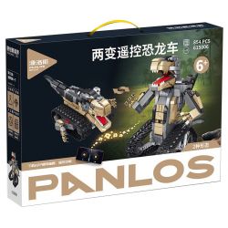 PanlosBrick 615006 Panlos Brick 615006 non  XE KHỦNG LONG ĐIỀU KHIỂN TỪ XA HAI THAY ĐỔI TYRANNOSAURUS REX bộ đồ chơi xếp lắp ráp ghép mô hình  Kỹ Thuật Công Nghệ Cao Mô Hình Phương Tiện 854 khối