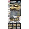 LE YI 66026 non  XE TĂNG BỌC THÉP BÁNH XÍCH M1A2 bộ đồ chơi xếp lắp ráp ghép mô hình Military Army M1A2 TRACKED ARMORED TANK Quân Sự Bộ Đội 1326 khối