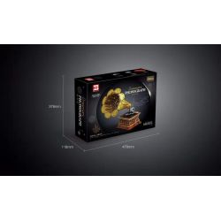 HAPPY BUILD SHINEYU XINYU YC-21002 21002 YC21002 non  LẮP RÁP GRAMPHONE bộ đồ chơi xếp lắp ráp ghép mô hình Creator Expert DREAMERS PHONOGRAPH Chuyên Gia Sáng Tạo 2125 khối
