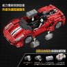 DOUBLEE CADA C61049 61049 non  QUỶ ĐỎ FERRARI 488 1:12 tỷ lệ 1:12 bộ đồ chơi xếp lắp ráp ghép mô hình  RED DEVILS、FERRARI 488 Kỹ Thuật Công Nghệ Cao Mô Hình Phương Tiện 1126 khối