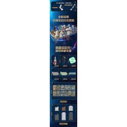 BLOKS 73006 non  PHIÊN BẢN KẾT HỢP SIÊU CỔ ĐIỂN TẬP ANH HÙNG bộ đồ chơi xếp lắp ráp ghép mô hình Movie & Game Phim Và Trò Chơi